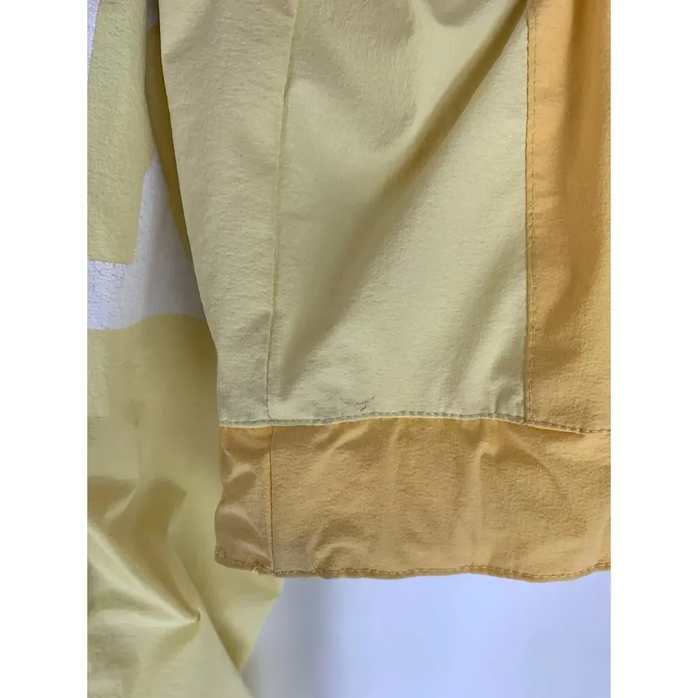 KITH Madison Jacket Mens Small Pale Yellow Hooded Zip Up